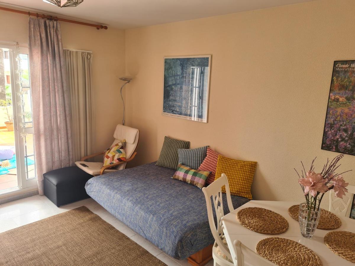 Apartamento En Mijas Con Terraza, Capacidad Para 5 Personas Con Piscina De Temporada مالقة المظهر الخارجي الصورة